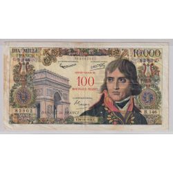 100NF/10000 Francs Bonaparte - 30.10.1958 - B.146 - TB+