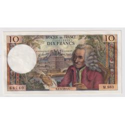 10 Francs Voltaire - 5.04.1973 - M.883 - SPL