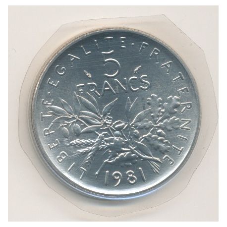 5 Francs Semeuse - 1981
