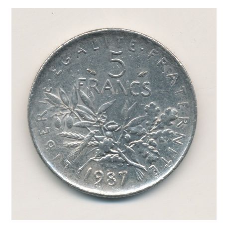 5 Francs Semeuse - 1987