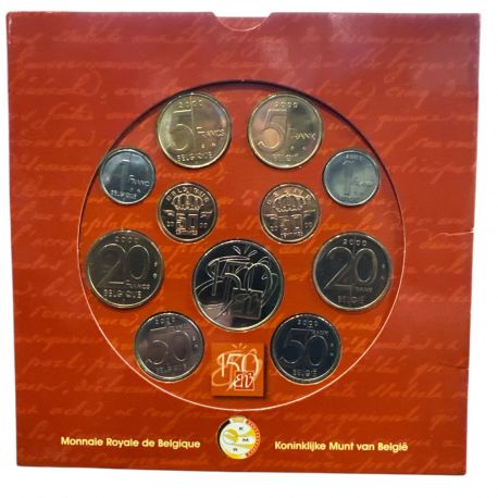 Belgique - Coffret BU 2000 - 11 monnaies