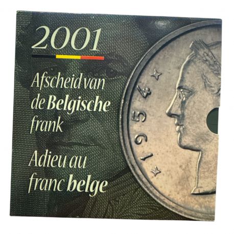 Belgique - Coffret BU 2001 - 11 monnaies