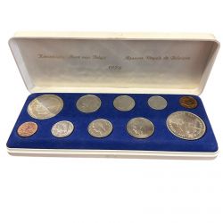 Belgique - Coffret Set 1976 - 10 monnaies