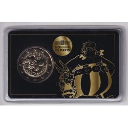 2 Euro France 2019 - Asterix - Brillant universel - encart Astérix et Obélix