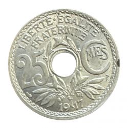 25 centimes Lindauer - 1917 - SUP