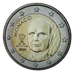 Monaco - 2 Euro 2025 - Prince Albert II