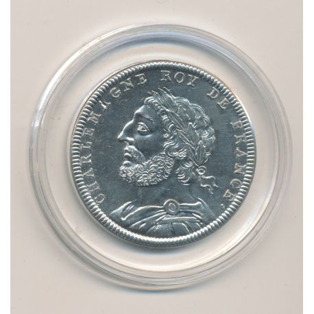 Médaille - Charlemagne - Roi de France - cupronickel