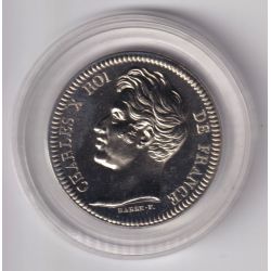 Médaille - Charles X - Roi de France - cupronickel