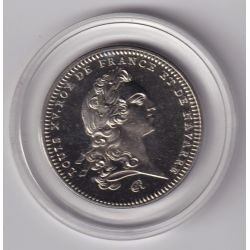 Médaille - Louis XV - Roi de France - cupronickel