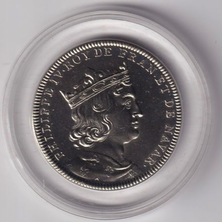 Médaille - Philippe IV - Roi de France - cupronickel