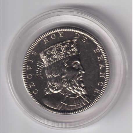 Médaille - Clovis - Roi de France - cupronickel