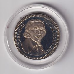 Médaille - Cardinal de richelieu - cupronickel