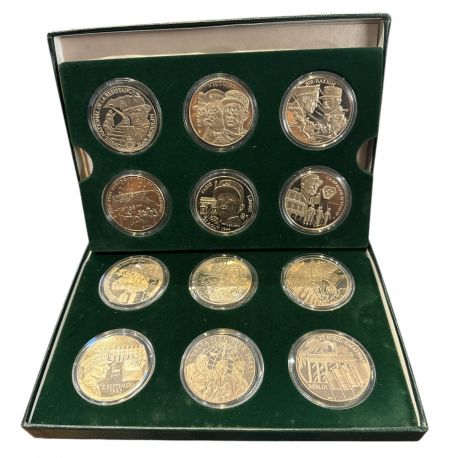 Médaille - Libération de la France janvier 1945 - Collection 1939-45 - cupro-nickel