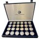 Coffret 24 Médailles - L'Histoire de France - en argent - 40mm