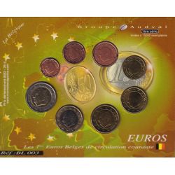 Belgique - Série 8 monnaies - 1999/2000