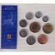 République tchèque - Plaquette 9 monnaies 