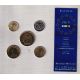 Estonie - Plaquette 5 monnaies 