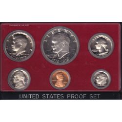 Etats-Unis - Proof Set 1976 - 6 monnaies - 200e anniversaire de l'indépendance des états-unis