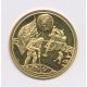 Médaille - Atterrissage sur la lune - Or 17g - FDC