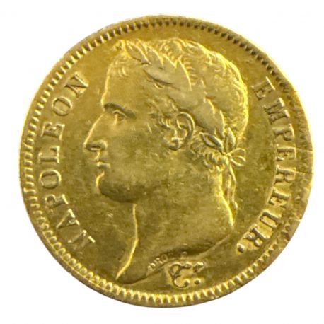 Napoléon 1er - 40 Francs Or - 1811 A Paris - A/Coq - TB/TB+