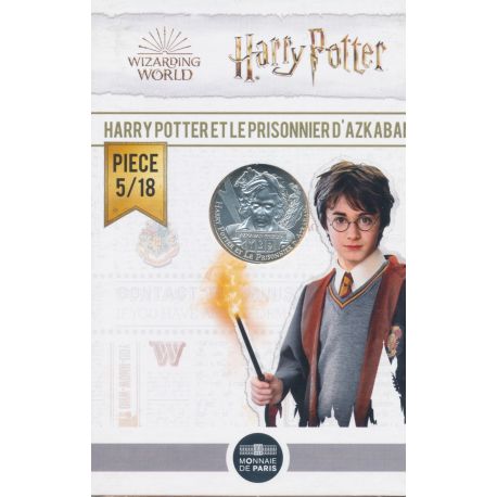 10 Euro Harry Potter 2021 - Harry Potter et le prisonnier d'Azkaban - N°5 - argent