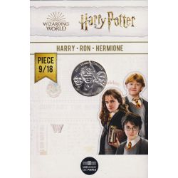 10 Euro 2021 - N°9 - Harry Ron et hermione - argent