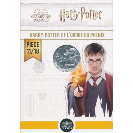 10 Euro Harry Potter 2021 - Harry Potter et l'ordre du phénix - N°11 - argent