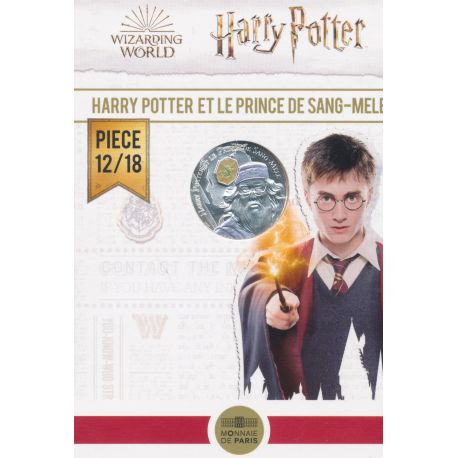 10 Euro Harry Potter 2021 - Harry Potter et le prince de sang-mélé - N°12 - argent - Harry et Dumbledore 