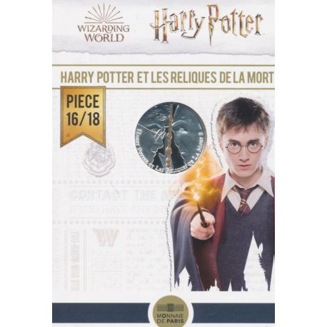 10 Euro Harry Potter 2021 - Harry Potter et les reliques de la mort 2 - N°16 - argent - Harry Potter et Voldemort