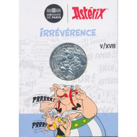 10 Euro 2022 - Astérix et Obélix - Irrévérence - N°5/18 - argent