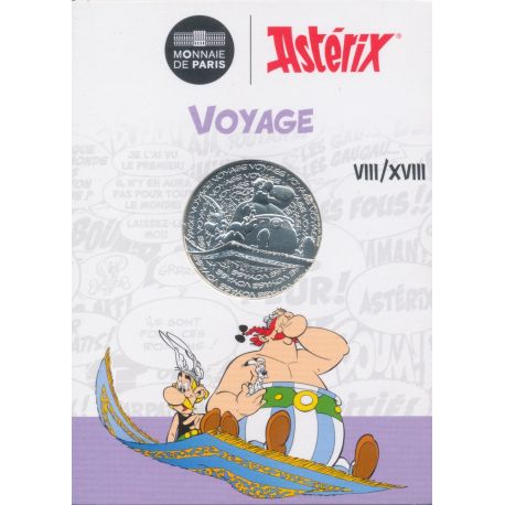 10 Euro 2022 - Astérix et Obélix - Voyage - N°8/18 - argent