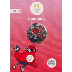 10 Euro 2023 - Handball - N°2/18 - JO Paris 2024 - argent