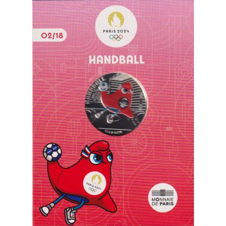 10 Euro 2023 - Handball - N°2/18 - JO Paris 2024 - argent