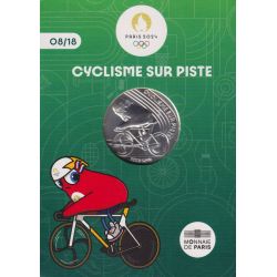 10 Euro 2023 - cyclisme sur piste - N°8/18 - JO Paris 2024 - argent