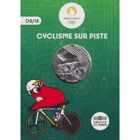 10 Euro 2023 - cyclisme sur piste - N°8/18 - JO Paris 2024 - argent