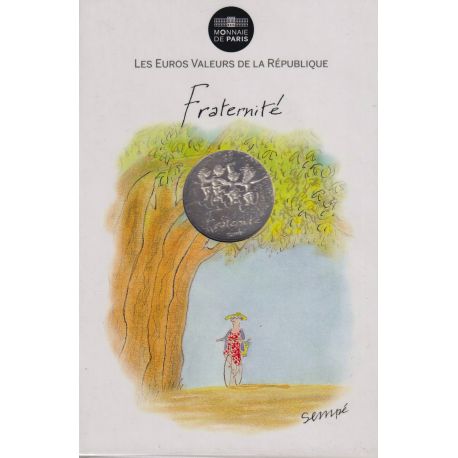 10 euro 2014 - Collection Sempé - Fraternité - argent 