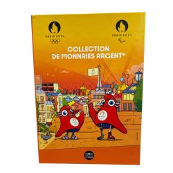 Livret de rangement - Monnaies Jeux Olympiques - vide