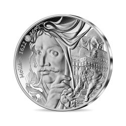 10 Euro 2022 - Molière - L'art de la plume - argent Belle épreuve