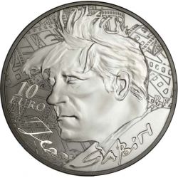 10 Euro 2016 - Jean Gabin - argent belle épreuve