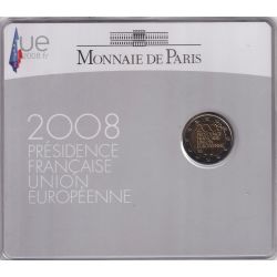 2€ France 2008 - Présidence union européenne - Brillant Universel