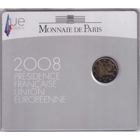 2€ France 2008 - Présidence union européenne - Brillant Universel