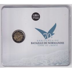 2€ France 2014 - 70ème anniversaire du D-Day - Brillant Universel
