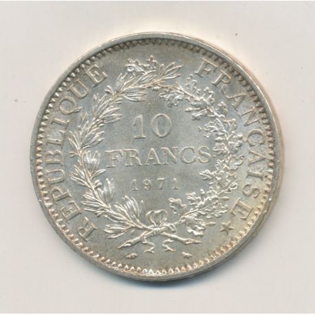 10 Francs hercule - 1971