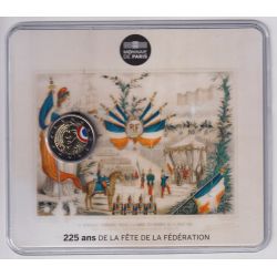2€ France 2015 - 225 ans de la fête de la fédération - Marianne - Brillant universel