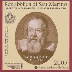 St marin - 2 Euro - 2005 - Gallilée