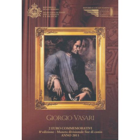 St marin - 2 Euro - 2011 - Giorgo Vasari