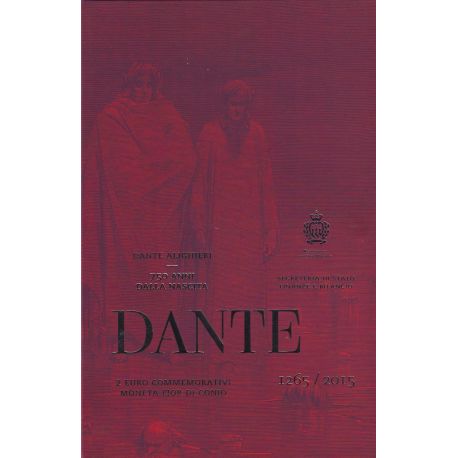 St marin - 2 Euro - 2015 - Dante Alighieri
