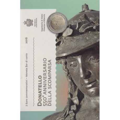 St marin - 2 Euro 2016 - Donatello