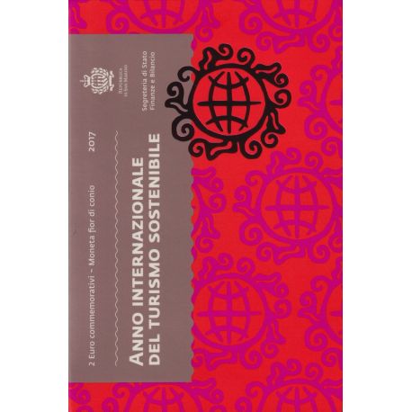 St marin - 2 Euro 2017 - année internationale du développement durable du tourisme