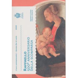 St marin - 2 Euro - 2020 - 500e anniversaire de la mort de Raphaël - Raffaello Sanzio